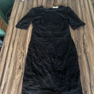 Bisou Bisou Black Lace Dress Size 10